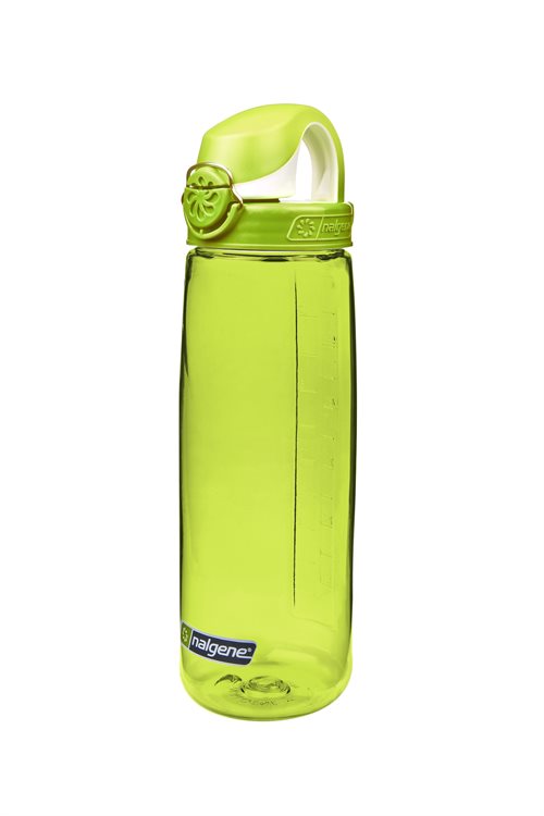 Nalgene drikkedunk ON-THE-FLY - Limegrøn, 650 ml. uden BPA, BPS og Ftalater.